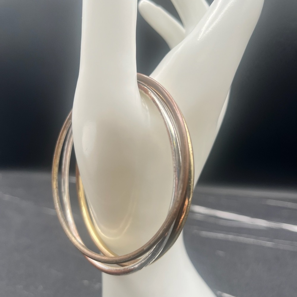 Vintage Y2K Bangle Bracelet Set Simple Slim Women's Classic Fashion Jewelry - Picture 4 of 8